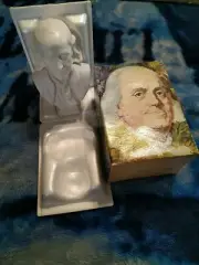 AVON Benjamin Franklin Wild Country After Shave 6FL OZ FULL BOTTLE NEW WITH bOX