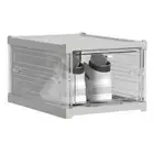 Foldable Integrated Shoe Box Organizer and Storage Boxes Cabinet2658