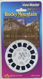 Rocky Mountain National Park Colorado View-Master 3-Reel Packet Sealed Mint New