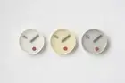 Lemnos Wall Clock Analog Yellow KM22-01 Diameter 130 x Depth 55mm Analog