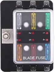 six ways to install circuit box with warning light kit for your vehicle, van, boat or marine