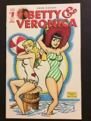 BETTY & VERONICA #1 Comic Book ORIGINAL ART COVER Eric Muller ARCHIE 2016 Hughes
