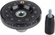 Machinery Accessaries 1pcs 63mm Bakelite Handwheel with Scale Milling Hand Wheel for Lathes