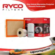 Ryco 4WD Air Oil Fuel Filter Service Kit for Isuzu D-MAX 4JJ1 - up to 05/12