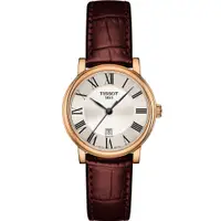 在飛比找PChome24h購物優惠-TISSOT 天梭 T-Classic Carson典雅時尚