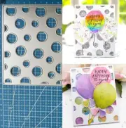 Circle Frame Metal Cutting Dies Scrapbooking Paper Card Crafts Embossing Stencil