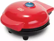 Dash Mini Maker - The Mini Waffle Maker Machine for Individual Waffles RED New