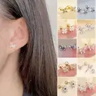 Cartilage Helix Stud Earrings Sweet Ear Piercing Creative Earring