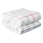 Royale Paprika Checkered Cotton Kitchen Towel (Set of 2)