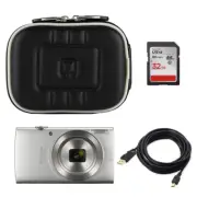Small Compact Digital Camera Case Pouch Bag W/ Clip For Sony DSC WX350/W800/W830