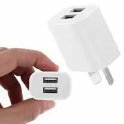 Universal Travel Dual USB AC Wall Home Fast Charger Power Adapter AU Plug 5V 5A