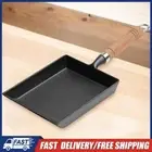 Cast Iron Japanese Omelette Pan Non-Stick Rectangle Mini Egg Frying Pan
