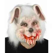 Scary Halloween Costume Bunny Evil Comfortable Latex Mask Unique