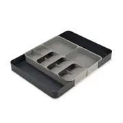 JOSEPH JOSEPH DrawerStore Expanding Cutlery, Utensil & Gadgets Organiser - Grey