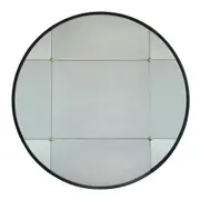 [Florabelle Living] Oliver Round Black Mirror
