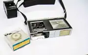 PRE-CASSETTE 1960 Intro'd SANYO MICRO-PACK35 M35 Sq Tape Cartridge TAPE RECORDER