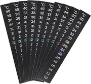 DRESSOOS Brewing Thermometer Strip 10-40℃ Aquarium Thermometer Sticker Self-Adhesive Digital Thermometer for Fish Tank