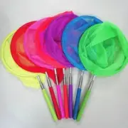 Kids Butterfly Fishing Net Extendable Children Insect Catch Mesh Pole Pond Net