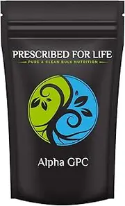 Prescribed for Life Alpha GPC Powder (L-Alpha Glycerylphosphorylcholine Powder) | Choline Supplement for Healthy Memory & Brain Support | 4 oz (113 g)