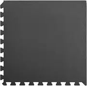 Generic Floor Mats 24 pcs 8.64 m虏 EVA Foam Black