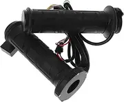 KOMBIUDA 1 Pair Heating Grips Motorbike Charger Handlebar Throttle Handles Motorcycle Electric Scooter Quad Warmers Control Car Clutch Heated Grips Treadmill Brake Lock Cable