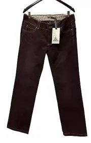 prAna Breathe Pant Can't Miss Cord Corduroy Espresso Brown Size 10 NEW