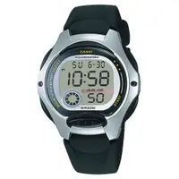 在飛比找PChome24h購物優惠-CASIO太空風格時尚電子錶 (銀框)