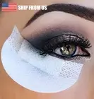 100× Women Eyeshadow Shields Lint Free Eyeshadow Stencil Gel Pad Under Patches