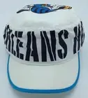 NBA New Orleans Hornets Adidas Adult Curved Brim Stretch Fit Painters Cap NEW!