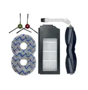 1Set Suitable For Cobos T10 Sweeper Accessories T10 TURBO/X1 Roller Brush Filter Mop Rag Side Brush