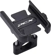 Accessories Motorcycle Handlebar Mobile Phone Holder GPS Stand Bracket For PCX125 PCX150 PCX 125 150 Pcx 125 150(Handlebar Black)