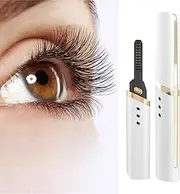 Heated Eyelash Curler, Heated Lash Curler, Electric Eyelash Curler, Lash Curler Heat, Eyelash Curlers Heated, Eyelash Curler Heat, Eyelash Curler Heated, Heated Eye Lash Curler(White)