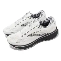 在飛比找ETMall東森購物網優惠-Brooks 慢跑鞋 Ghost 15 女鞋 白 雪地迷彩 