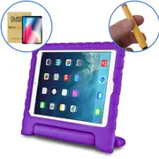 StylePro, package, iPad 10th and 11th gen kids case + pencil + screen protector, purple