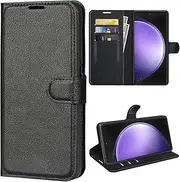 T Tersely Case Cover for Samsung Galaxy S23 FE (2023), Premium Protective PU Leather Wallet Case with Card Slots for Samsung Galaxy S23FE 6.4"