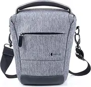 Camera Case Shoulder Bag Holster for DSLR/SLR Compatible with Nikon D5600 Z6 D750 Z50 D5300 D500 D850 D7500 D3300 Z7 D3400 P1000 D7200 P900 D780 D3200 D810 D3500 D7000 D5200 D5100 D800 D500 D90 D3100,
