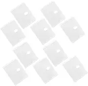 HOODANCOS School File Folders 10 Pcs Plastic Document Holders Portable File Bags for Receipts Travel Home Storage