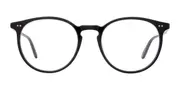 Garrett Leight MORNINGSIDE BK Men's Glasses Black Size 51 - Private Health Rebate - Blue Light Block Available