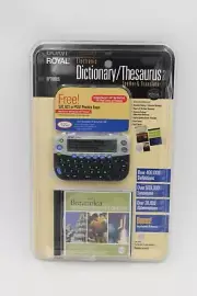 Royal Rp7000s Electronic Dictionary Thesaurus Speller & Translator