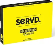 SERVD - Newborn Parents - The Hilarious Real-Life Couples Card Game for Newborn & Infant Parents | Perfect for New Parents, Baby Showers & 1st Birthday | Must Have Strategy Game for Newborn Parents