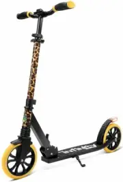 Serenelife Lightweight and Foldable Kick Scooter - Comfortable T-Bar Handlebar