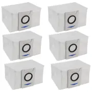 Hygieia 6 X Auto Empty Station Dust Bags For Ecovacs Deebot X1 Omni Series Robots Vacuum Cleaner Parts