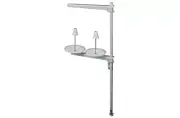 2 SPOOL THREAD STAND,Dual purpose,pipe also serves as a conduit for power supply