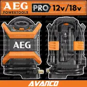 AEG 18V 12V Hybrid High Pressure Volume Inflator Deflator Air Pump Skin BHPV18-0