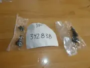Lot/2 Panel AGC/3AG Fuse Holder 20A/250V, Straight QC Terminals,1.25X1/4,NOS