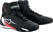 Alpinestars Sektor, shoes , color: Black/White/Neon-Red , size: 11.5 US