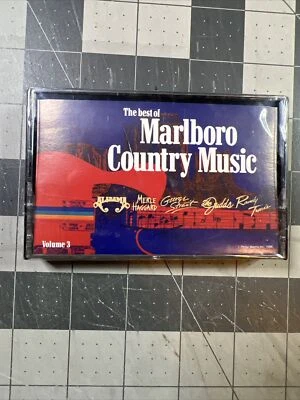 MARLBORO COUNTRY MUSIC THE BEST OF VOLUME 3 1988 CASSETTE TRAVIS STRAIT HaggarD