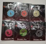 Official Magic The Gathering Enamel Pins Mana Symbols