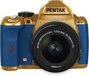 PENTAX Digital SLR Camera K-r Lens Kit Gold/Blue 105 K-rLK GD/BL105