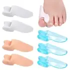 Bunion Toe Separator Toe Corrector Toe Straightener Foot Orthotics Silicone Gel